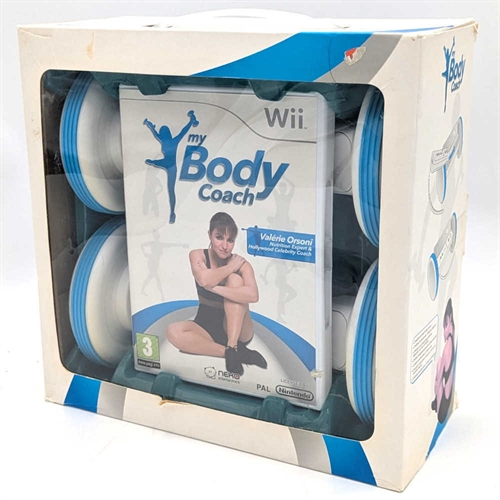 My Body Coach med Håndvægte - I Kasse - Nintendo Wii Tilbehør (B Grade) (Genbrug)